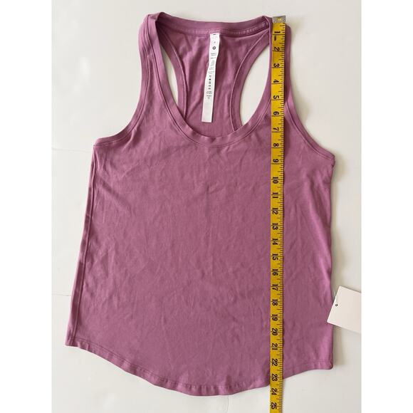 Lululemon Love Tank Top Women 4 Vintage Plum Stretch Athleisure Sport Runner Gym - Picture 8 of 9